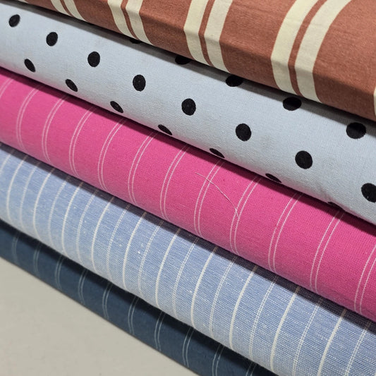 Premium Cotton Linen Blend Fabric – 58" (147cm) Wide by the Metre