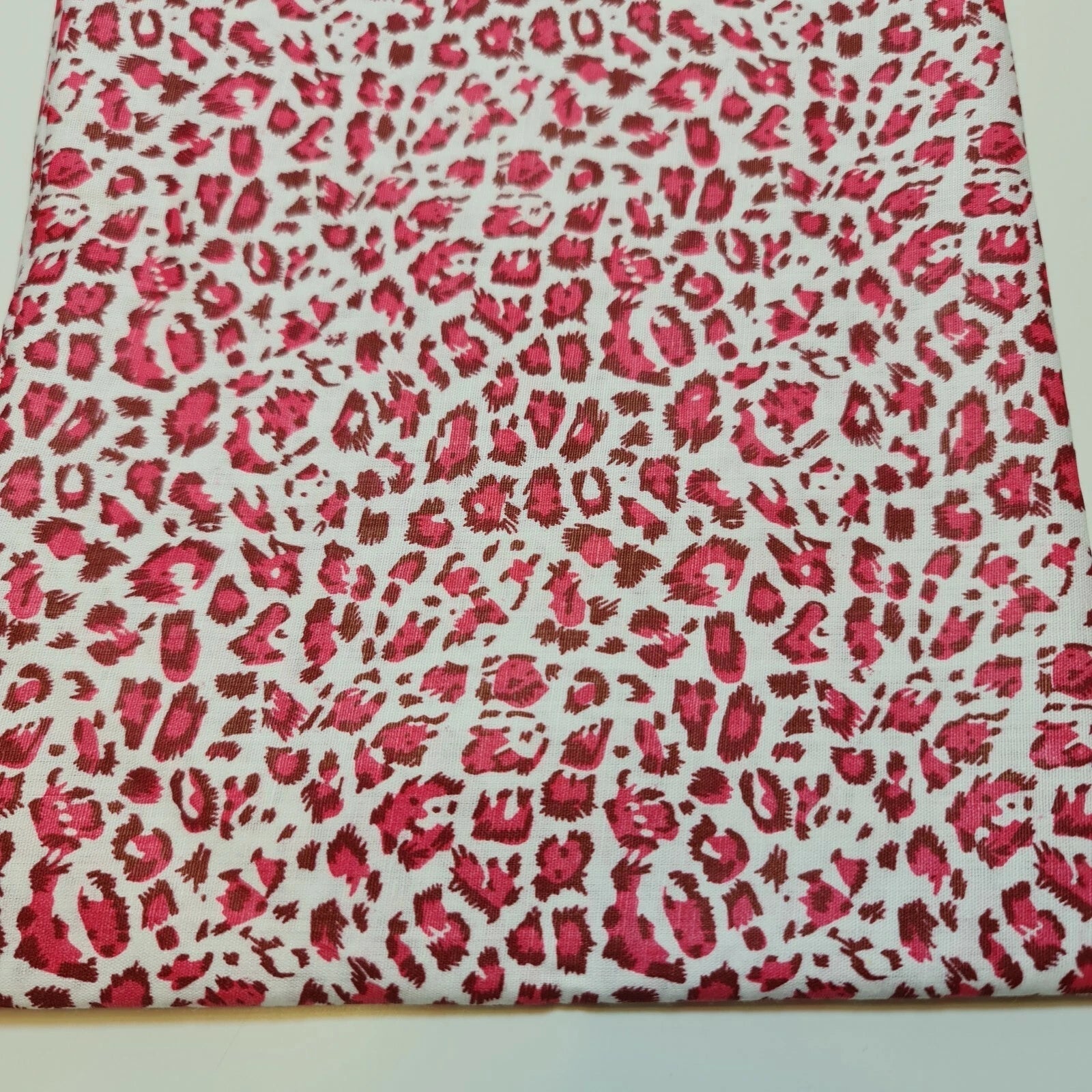 100% Cotton Printed Fabric | Leopard, Ditsy, Vintage, Polka & Rose Floral Designs – 44" (112cm) Wide Soft Dressmaking & Craft Material – Sold by the Metre
