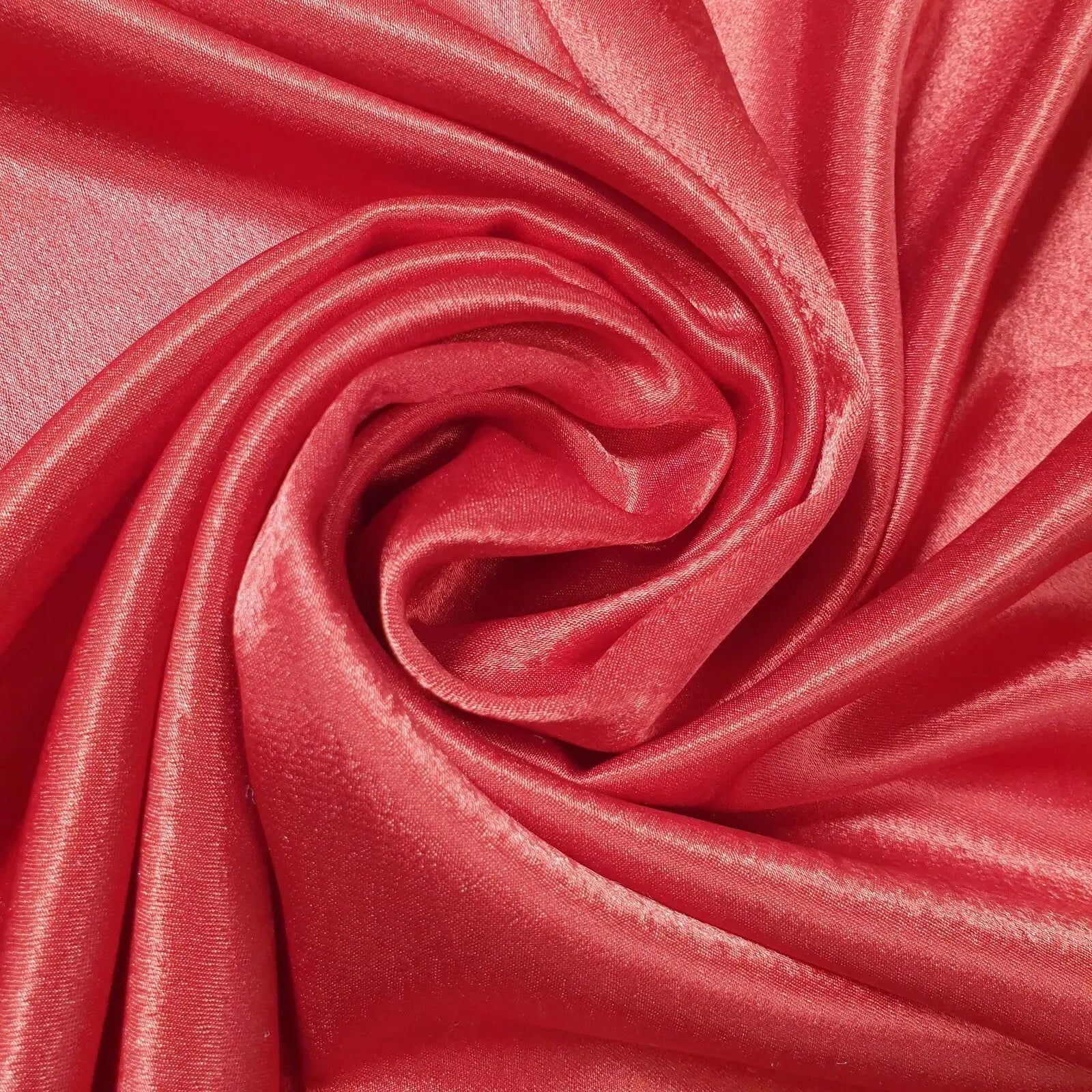 Satin Crepe Back Fabric – Plain 58" (147cm) Wide Silky Bridal & Evening Dress Fabric by the Metre