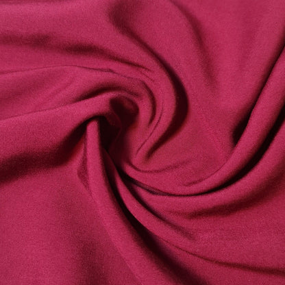 High Quality Poly Viscose Cotton Plain Fabric – 58" Wide Non-Stretch Dressmaking & Craft Material by the Metre