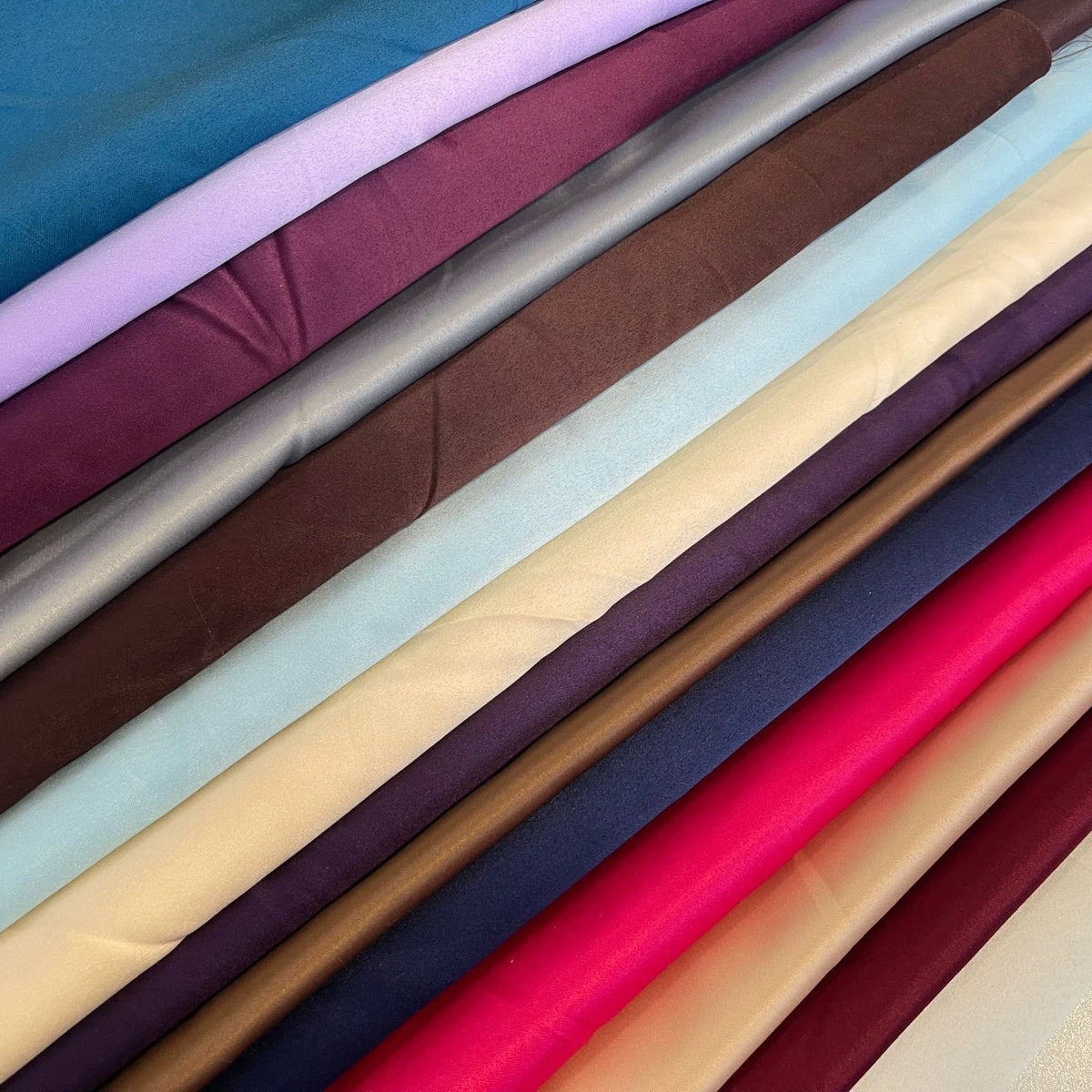 Heavyweight Dull Duchess Satin Fabric – Luxury Bridal & Dress Fabric 58" Wide by the Meter