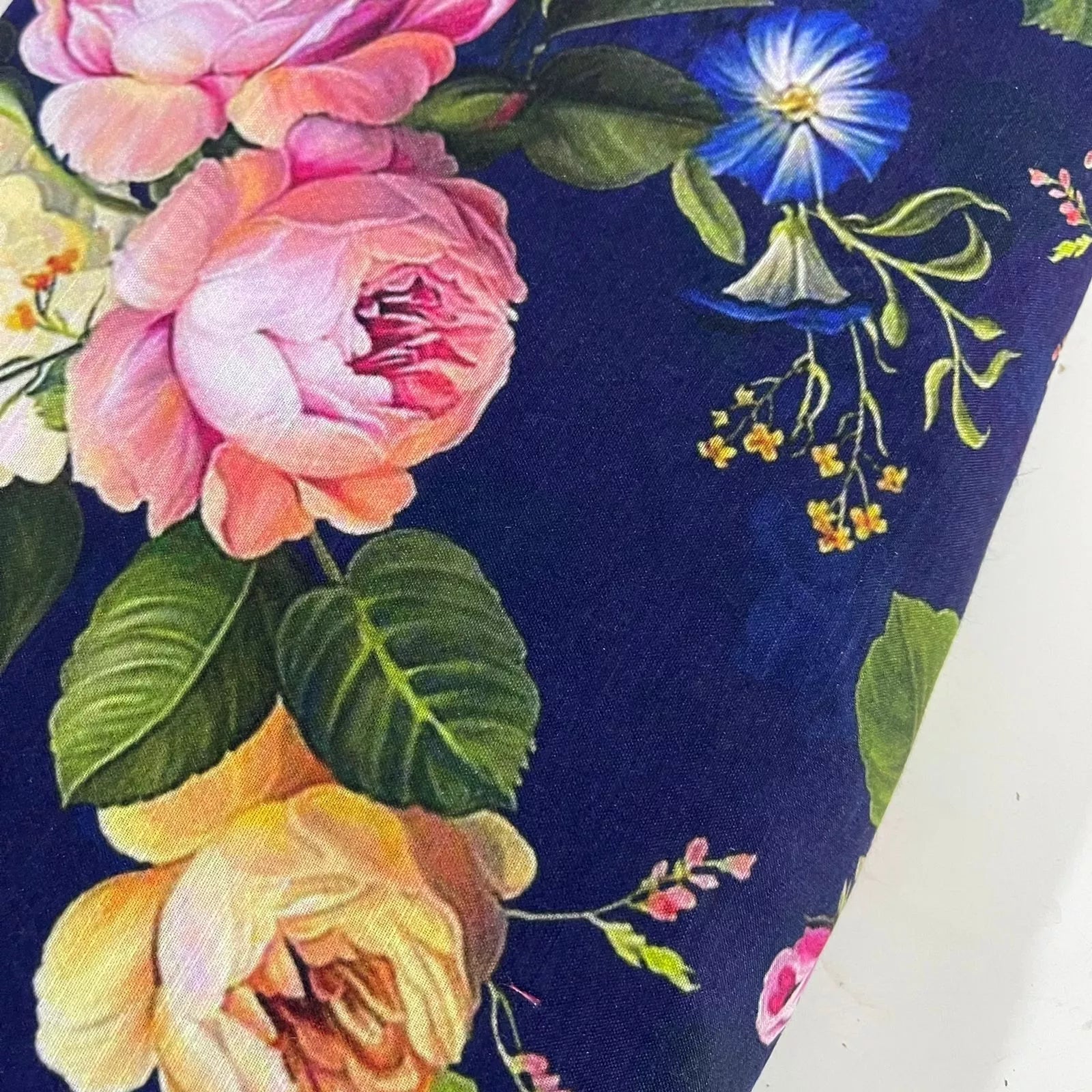 Digital Floral Print Polycotton Fabric | 44