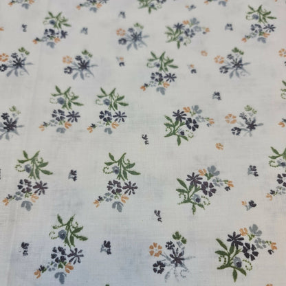 100% Cotton Printed Fabric | Leopard, Ditsy, Vintage, Polka & Rose Floral Designs – 44" (112cm) Wide Soft Dressmaking & Craft Material – Sold by the Metre