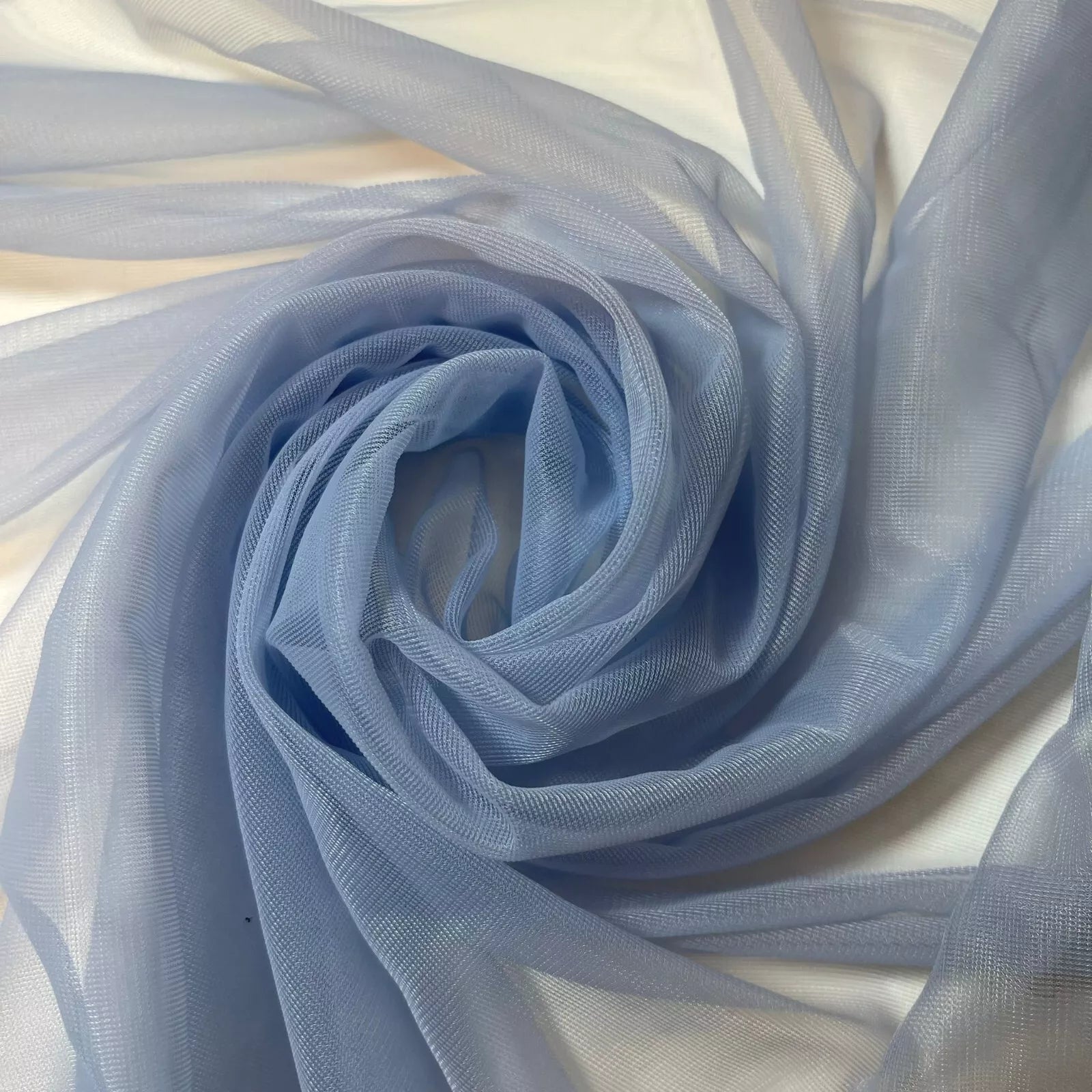 Premium Soft Plain Sheer Tulle Net Fabric | 58