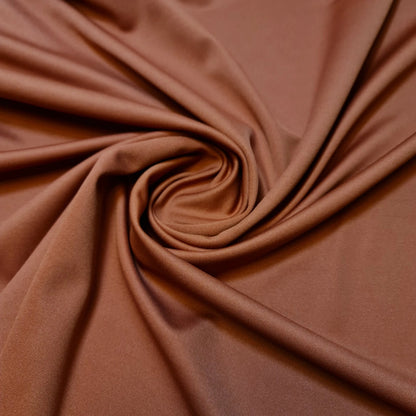Scuba Crepe 4-Way Stretch Fabric | 58" (147cm) Wide Plain Solid Elastane Jersey for Dresses & Crafts – Sold by the Metre