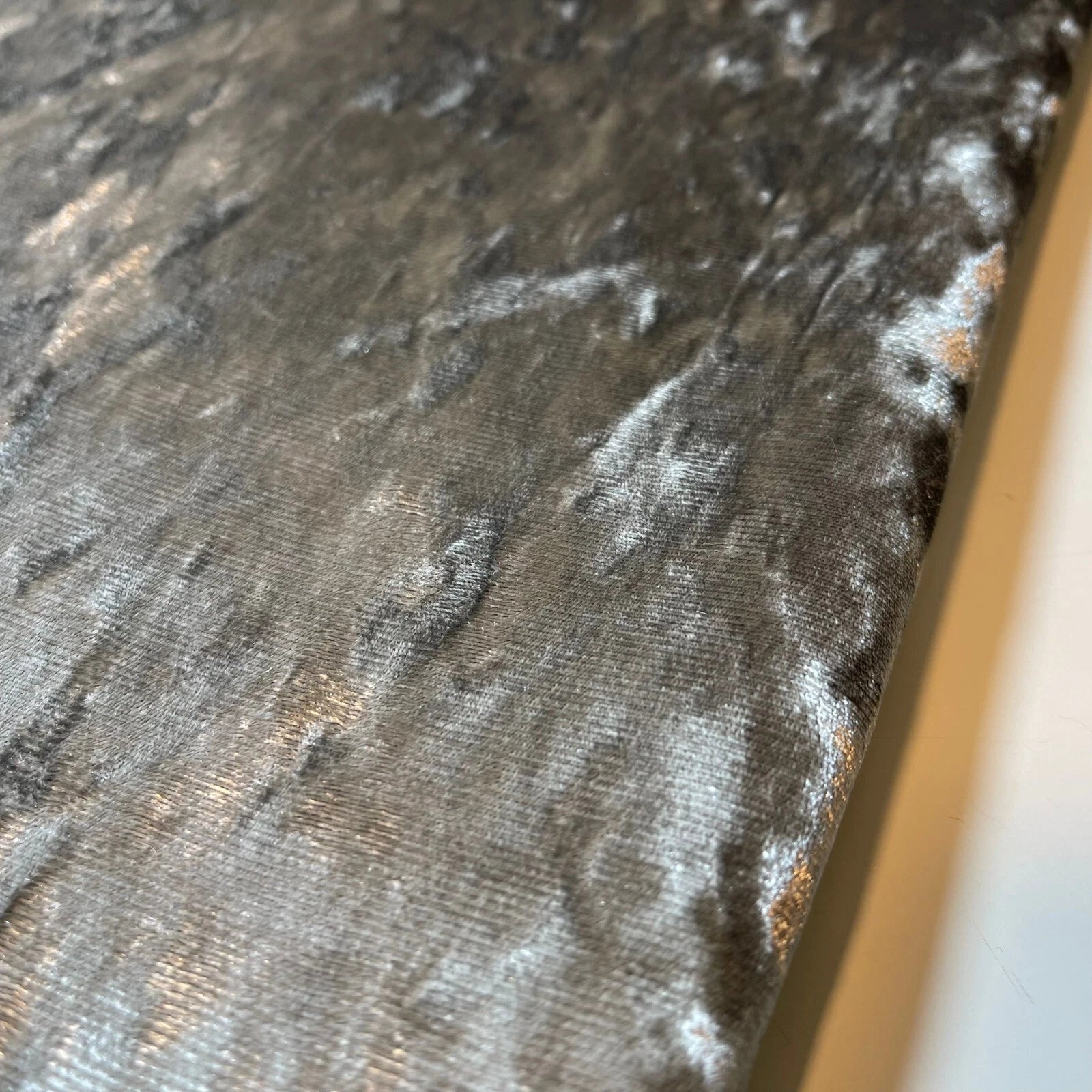 Plush Printed, Plain & Crushed Velvet Fabric | 58" (147cm) Wide Soft Upholstery, Cushion & Curtain Material – Sold by the Meter