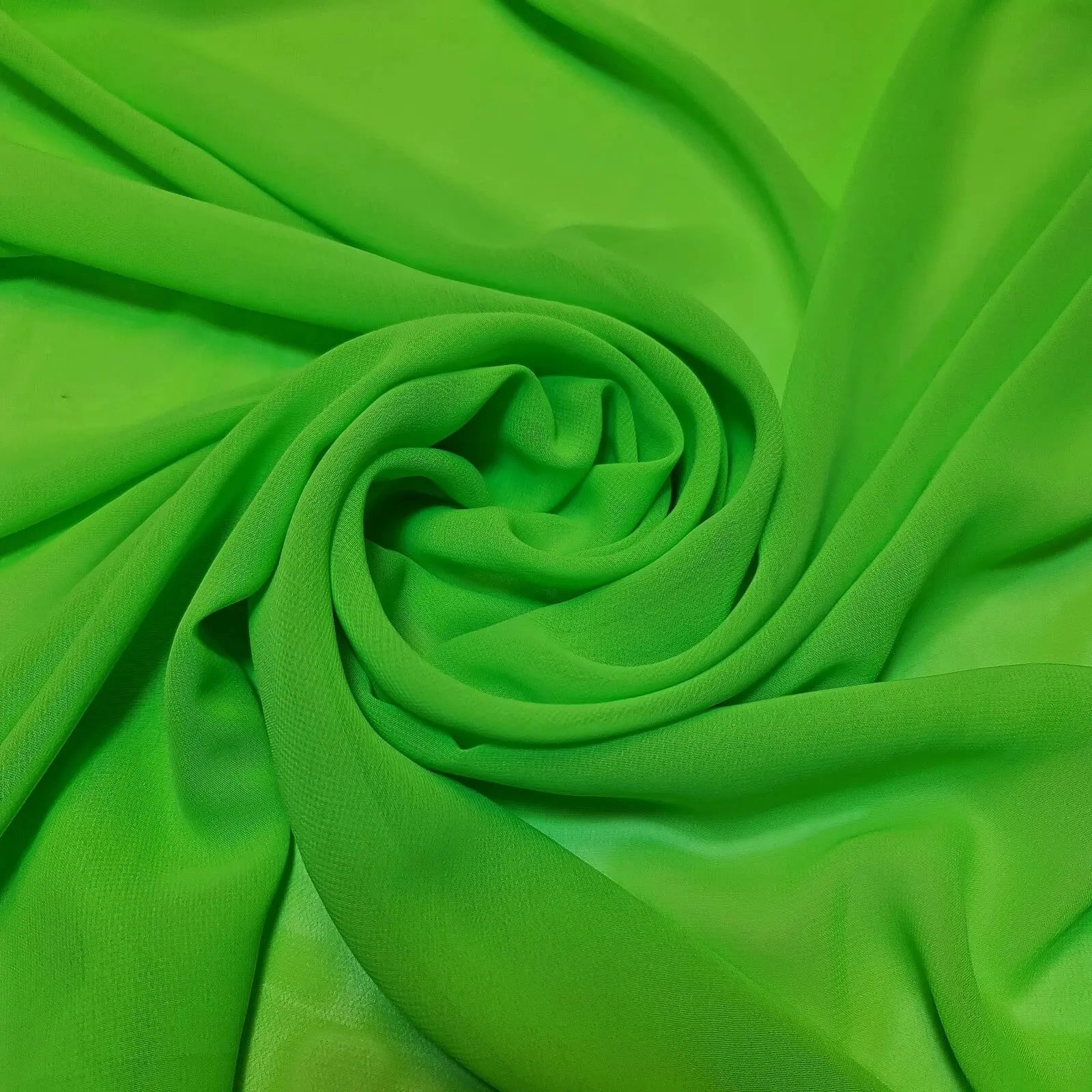 Crepe Chiffon Sheer Fabric | 58" (147cm) Wide Wedding Décor, Drape, Dressmaking & Craft Material – Sold by the Metre
