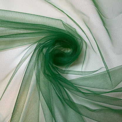 Premium Soft Plain Sheer Tulle Net Fabric | 58" (147cm) Wide for Tutu, Fairy Veil & Bridal Craft Projects – Sold by the Metre