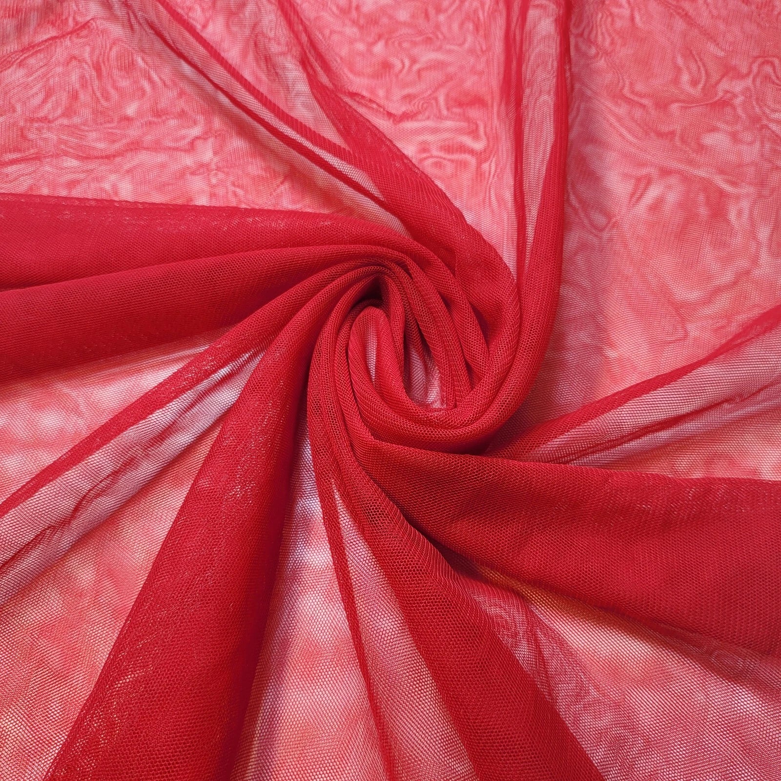 Premium Soft Plain Sheer Tulle Net Fabric | 58