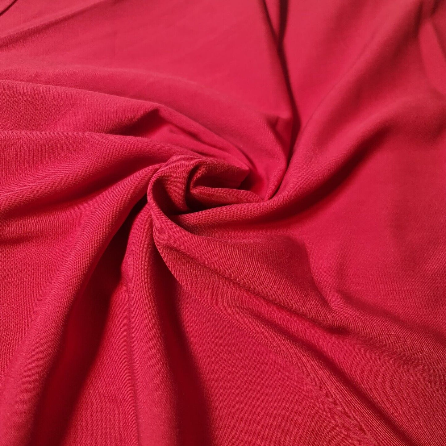 High Quality Poly Viscose Cotton Plain Fabric – 58" Wide Non-Stretch Dressmaking & Craft Material by the Metre