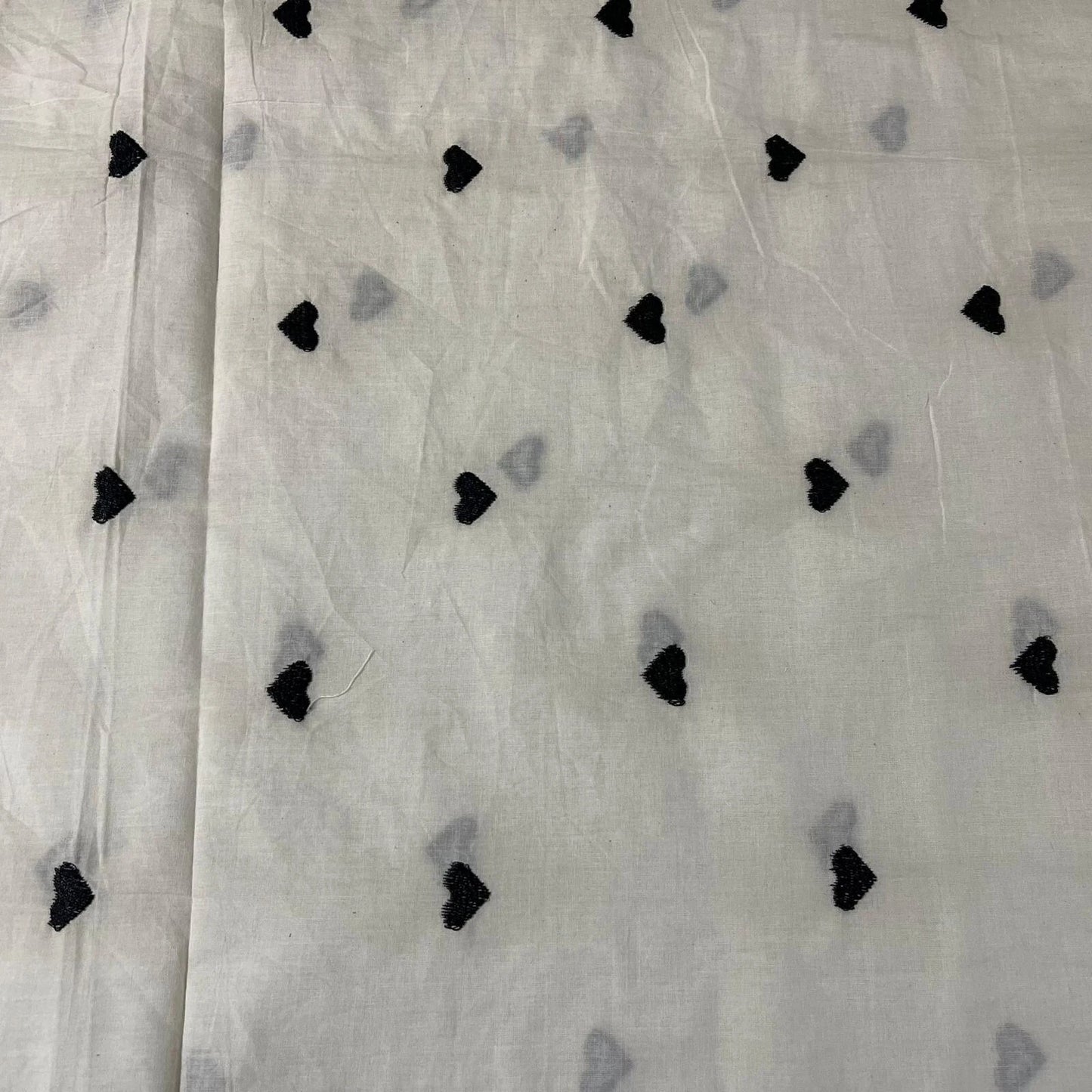 Raw Cotton Floral Embroidery Fabric with Golden Zari | 44" (112cm) Wide Dyeable Dress & Craft Material – Sold by the Meter