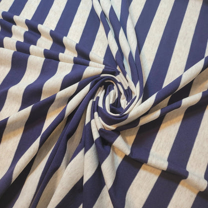 Cotton & Viscose Jersey Stretch Knit Fabric | Plain Solid & Printed Variants, 58" (147cm) Wide Soft Apparel & Craft Material – Sold by the Metre