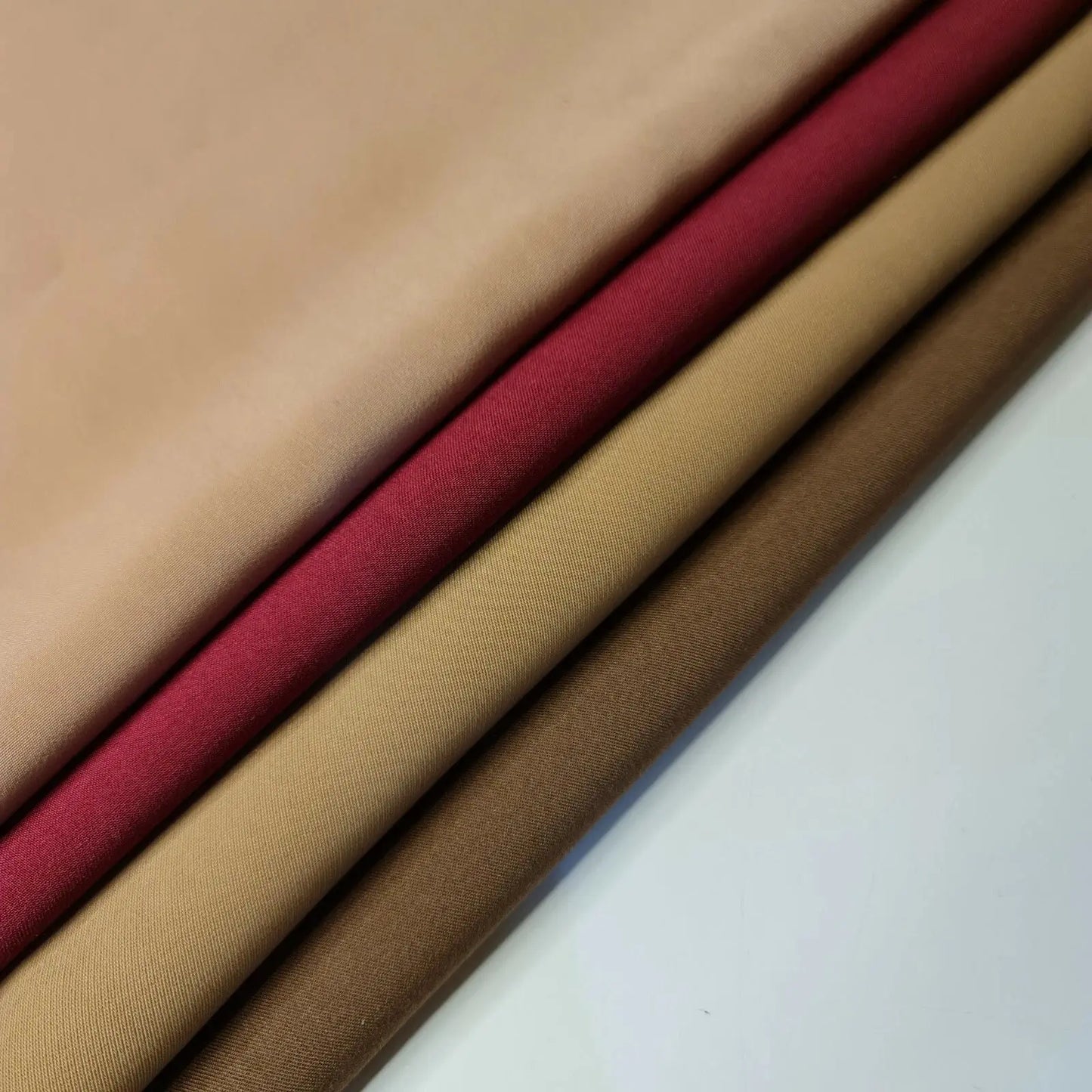Plain Peach Skin Powder Touch Fabric | 58" (147cm) Wide Soft Drape Dressmaking Material – Sold by the Metre