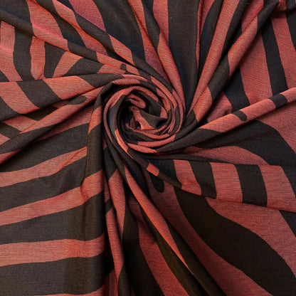 Printed ITY Jersey Fabric | 58" (147cm) Wide Nylon Lycra 4-Way Stretch Spandex for Dresses & Swimwear – Sold by the Metre
