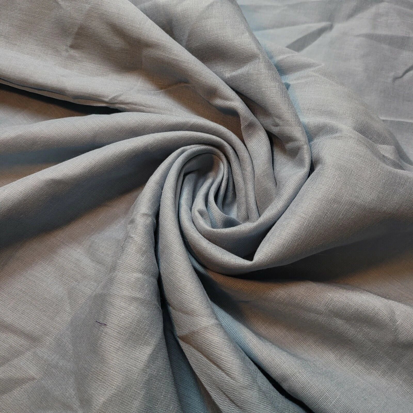 100% Cotton Muslin Fabric – Sheer Gauze Plain Weave for Dress Lining, Crafts & Cheesecloth  Duck Egg