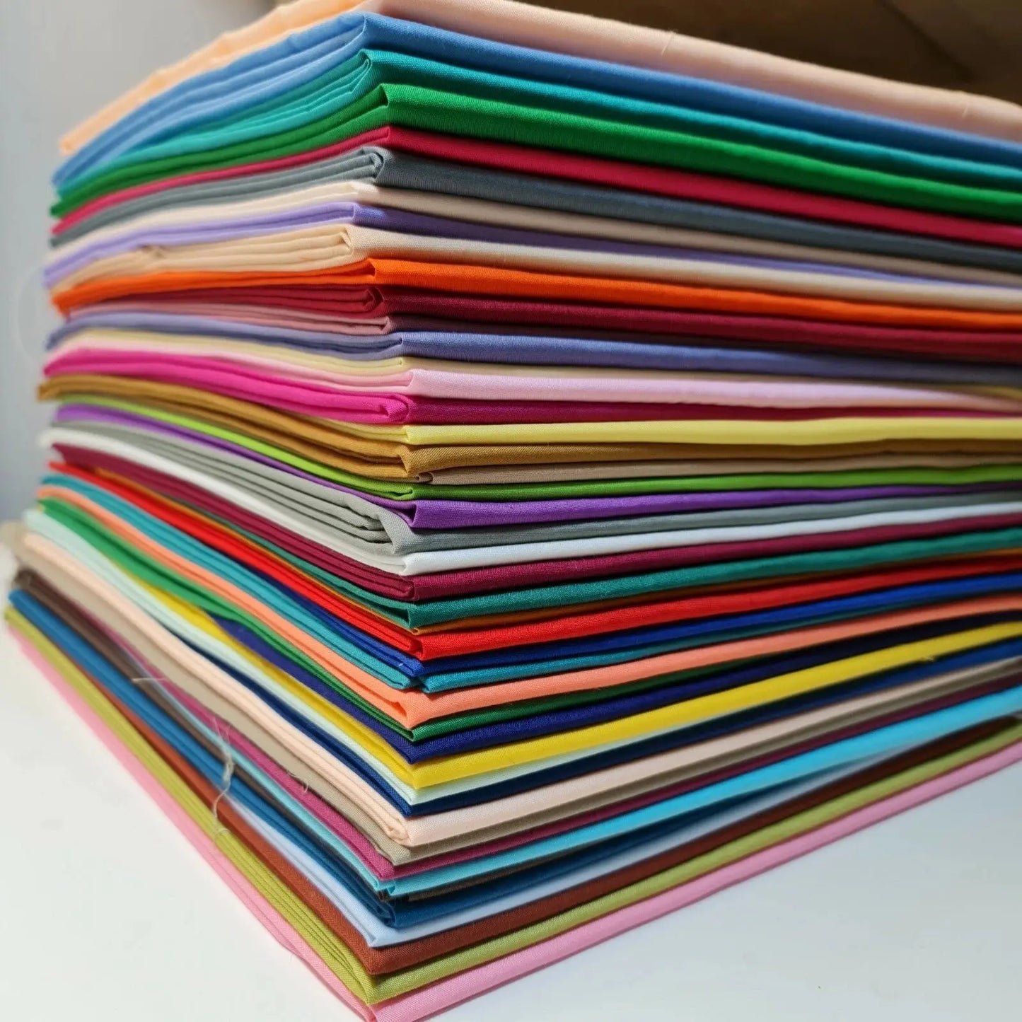 Plain Polycotton Fabric – 112cm (44") Wide Premium Dyed by the Metre