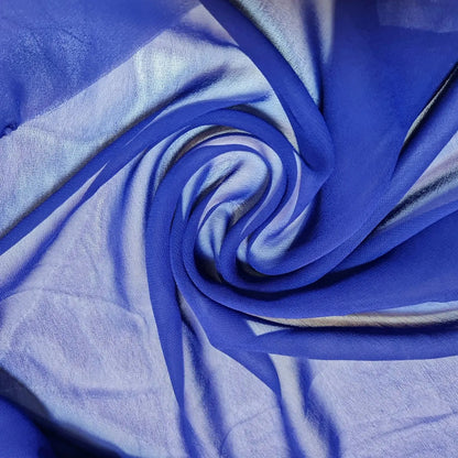 Crepe Chiffon Sheer Fabric | 58" (147cm) Wide Wedding Décor, Drape, Dressmaking & Craft Material – Sold by the Metre