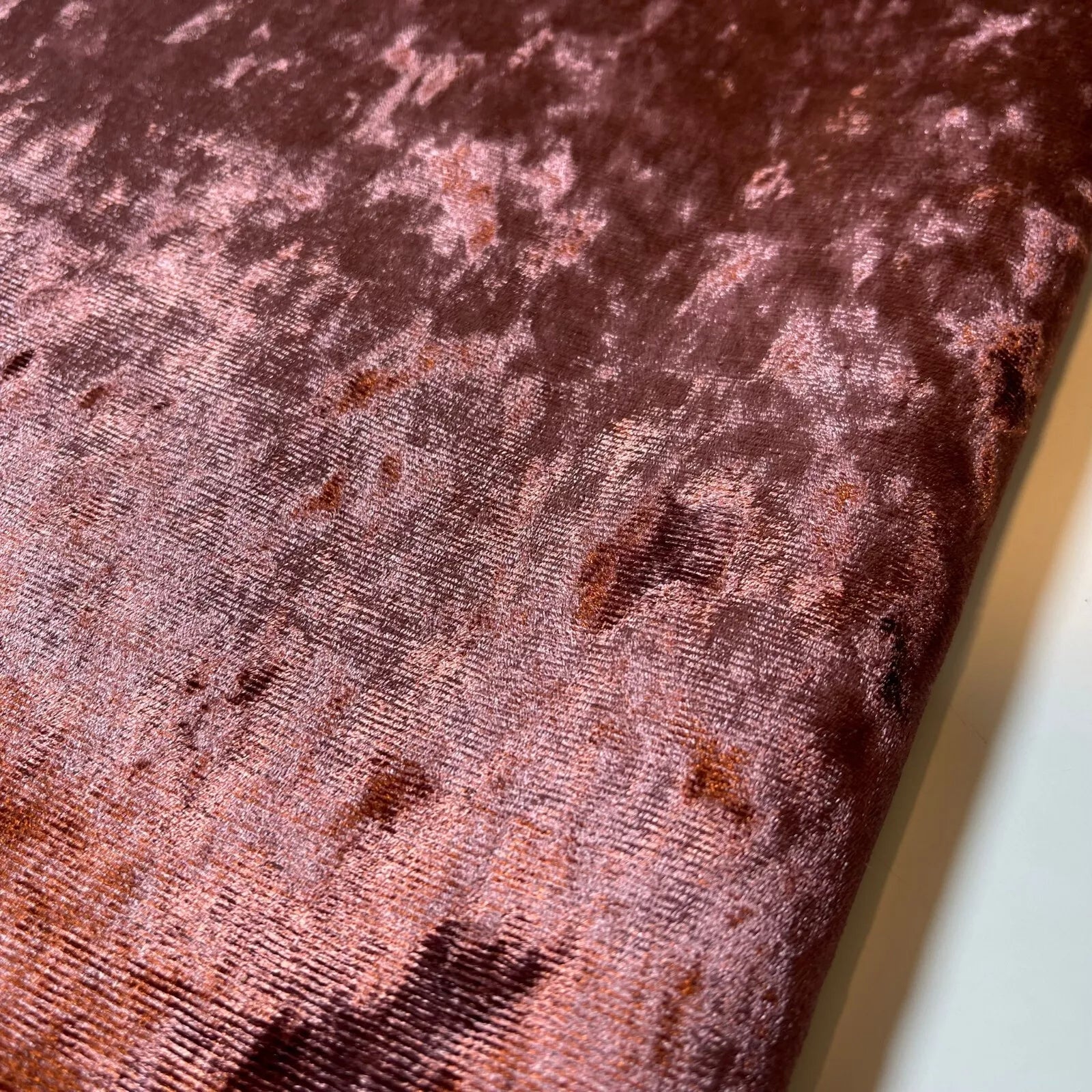 Plush Printed, Plain & Crushed Velvet Fabric | 58" (147cm) Wide Soft Upholstery, Cushion & Curtain Material – Sold by the Meter