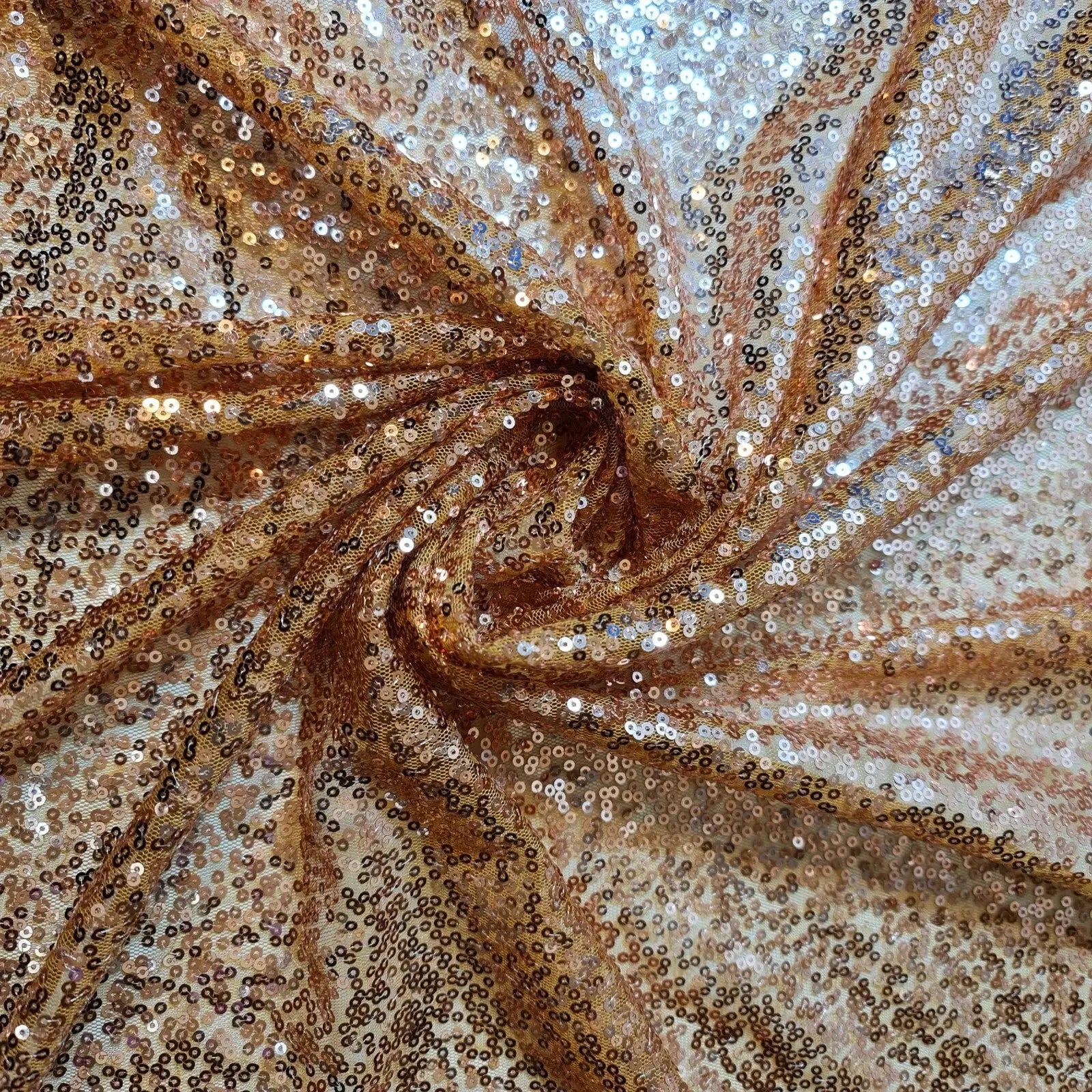 Sequin Fabric | Sparkly Shiny Bling Dress, Craft & Table Drape Material – 58