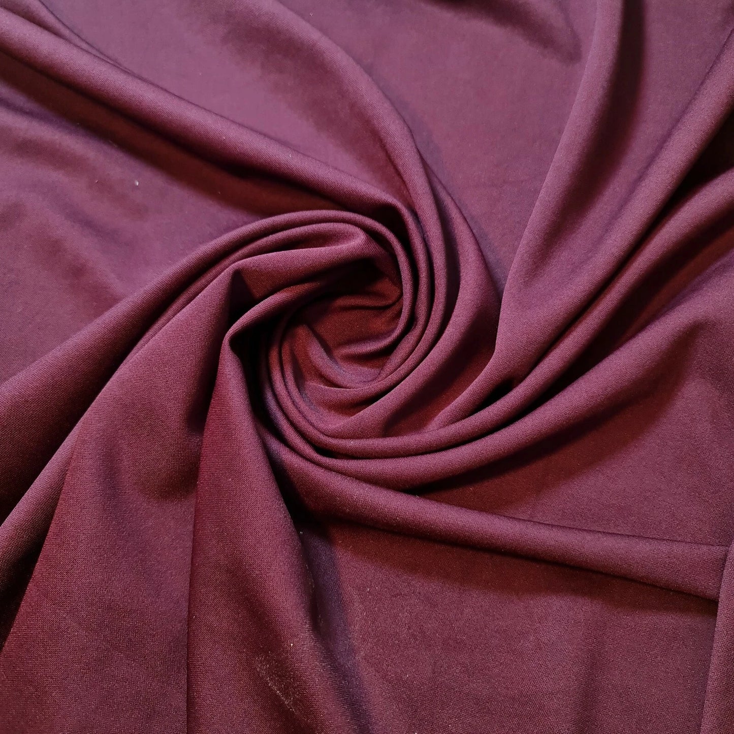 Scuba Crepe 4-Way Stretch Fabric | 58" (147cm) Wide Plain Solid Elastane Jersey for Dresses & Crafts – Sold by the Metre