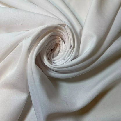 Plain American Crepe Powder Touch Polyester Fabric | 44" (112cm) Wide Dressmaking, Craft & Lining Material – Sold by the Metre
