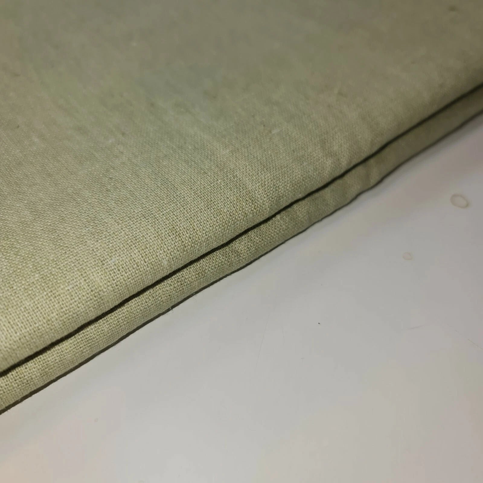 Coloured Cotton Calico Canvas Fabric | 58" (147cm) Wide Medium-Heavy Craft, Patchwork & Upholstery Material – 20m Roll  Light Olive