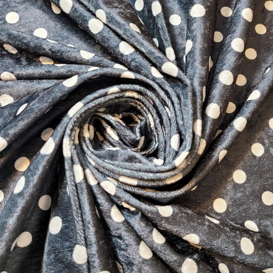 Black Classic Polka Dot