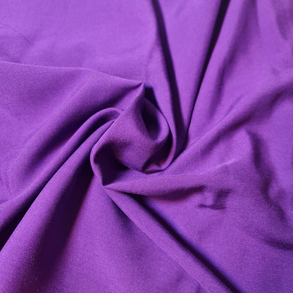 High Quality Poly Viscose Cotton Plain Fabric – 58" Wide Non-Stretch Dressmaking & Craft Material by the Metre