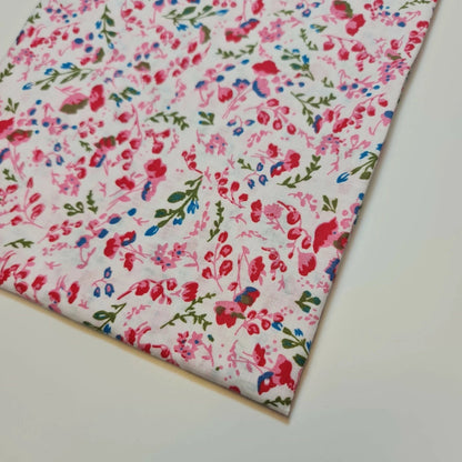 100% Cotton Printed Fabric | Leopard, Ditsy, Vintage, Polka & Rose Floral Designs – 44" (112cm) Wide Soft Dressmaking & Craft Material – Sold by the Metre