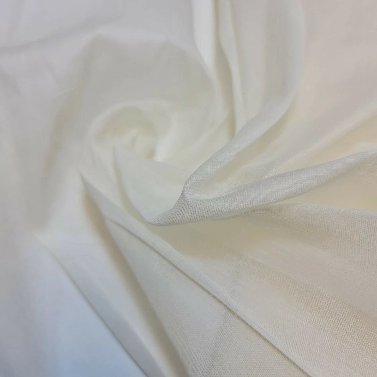 100% Cotton Muslin Fabric – Sheer Gauze Plain Weave for Dress Lining, Crafts & Cheesecloth  Cream