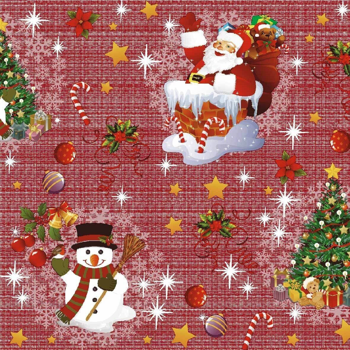 Festive Christmas Fabric – Sewing, Craft & Décor Material by the Meter (44"/58" Wide)