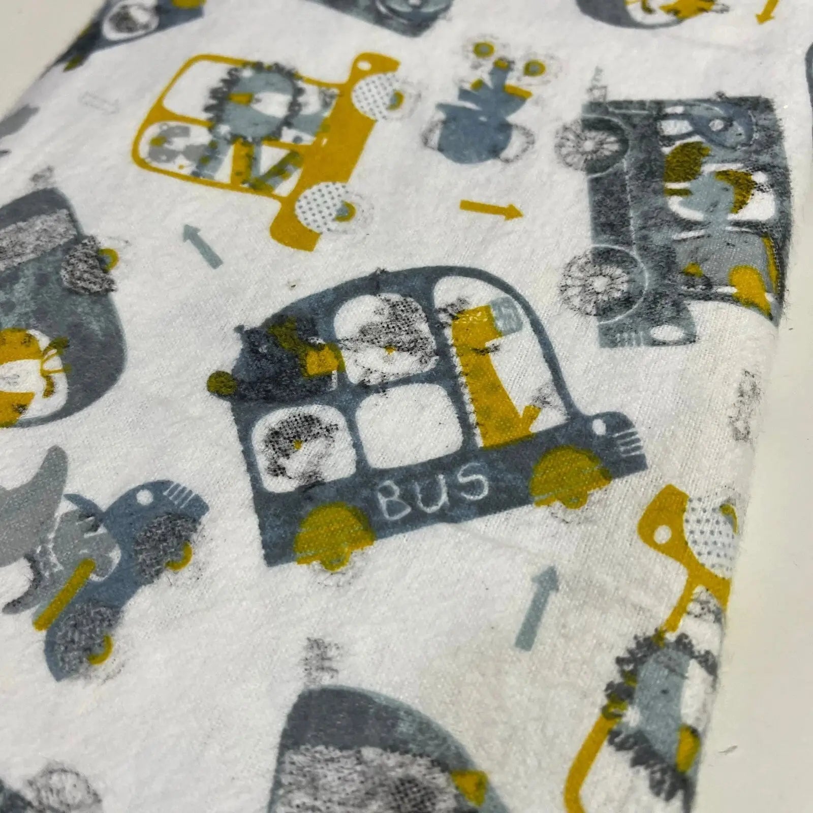100% Cotton Brushed Flannel Winceyette Fabric | 44" (112cm) Wide Printed Quilting, Sewing & Craft Material – Sold by the Meter