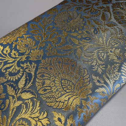 Metallic Floral Weave Brocade Fabric – 112cm (44") Wide – Dress, Craft & Costume Material – Sold by the Meter