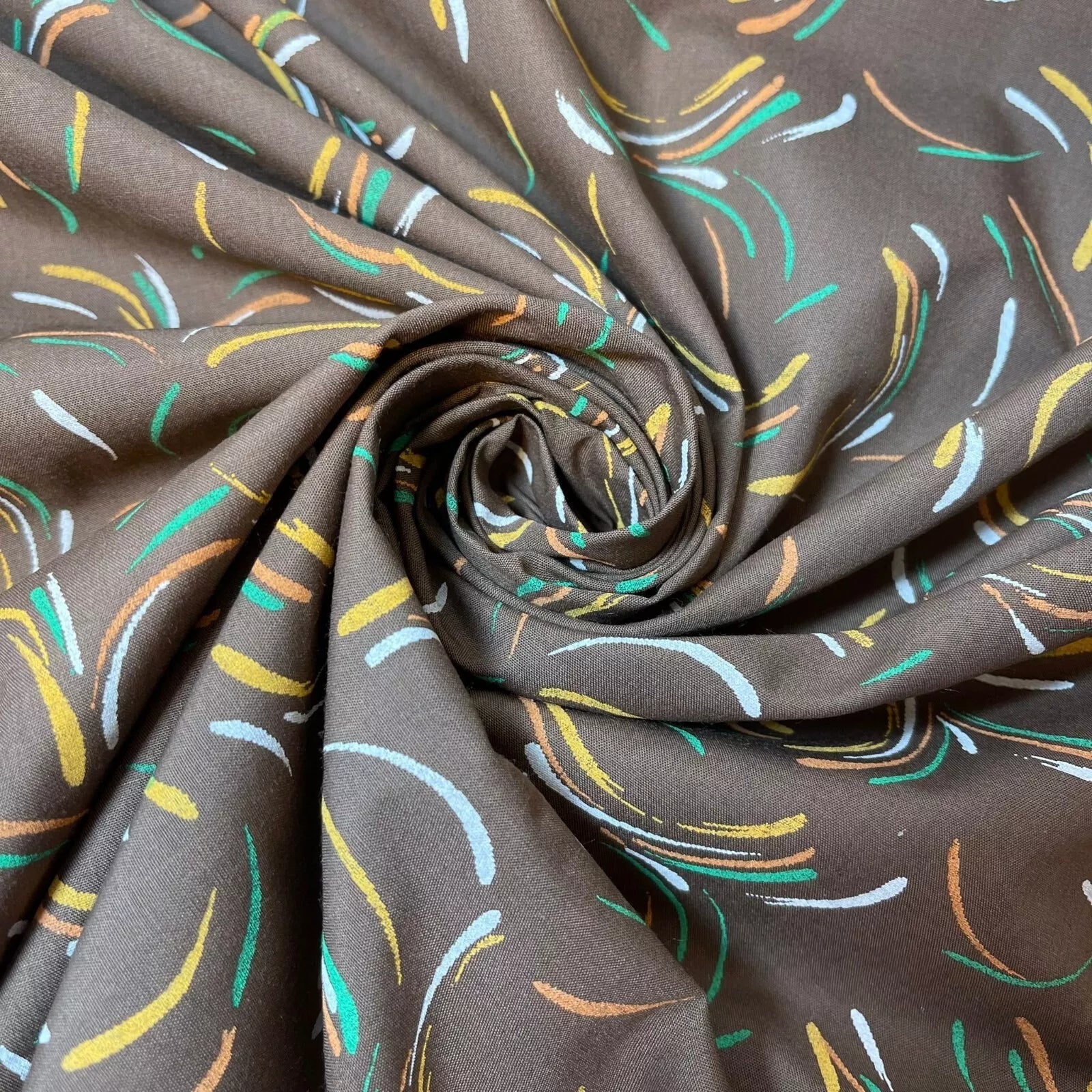 100% Cotton Vintage Floral Fabric | 44