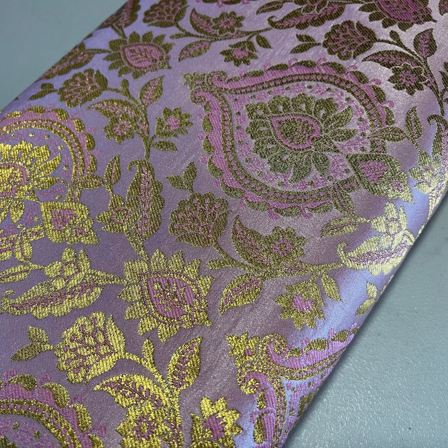 Metallic Floral Weave Brocade Fabric – 112cm (44") Wide – Dress, Craft & Costume Material – Sold by the Meter