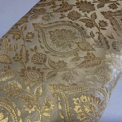 Metallic Floral Weave Brocade Fabric – 112cm (44") Wide – Dress, Craft & Costume Material – Sold by the Meter