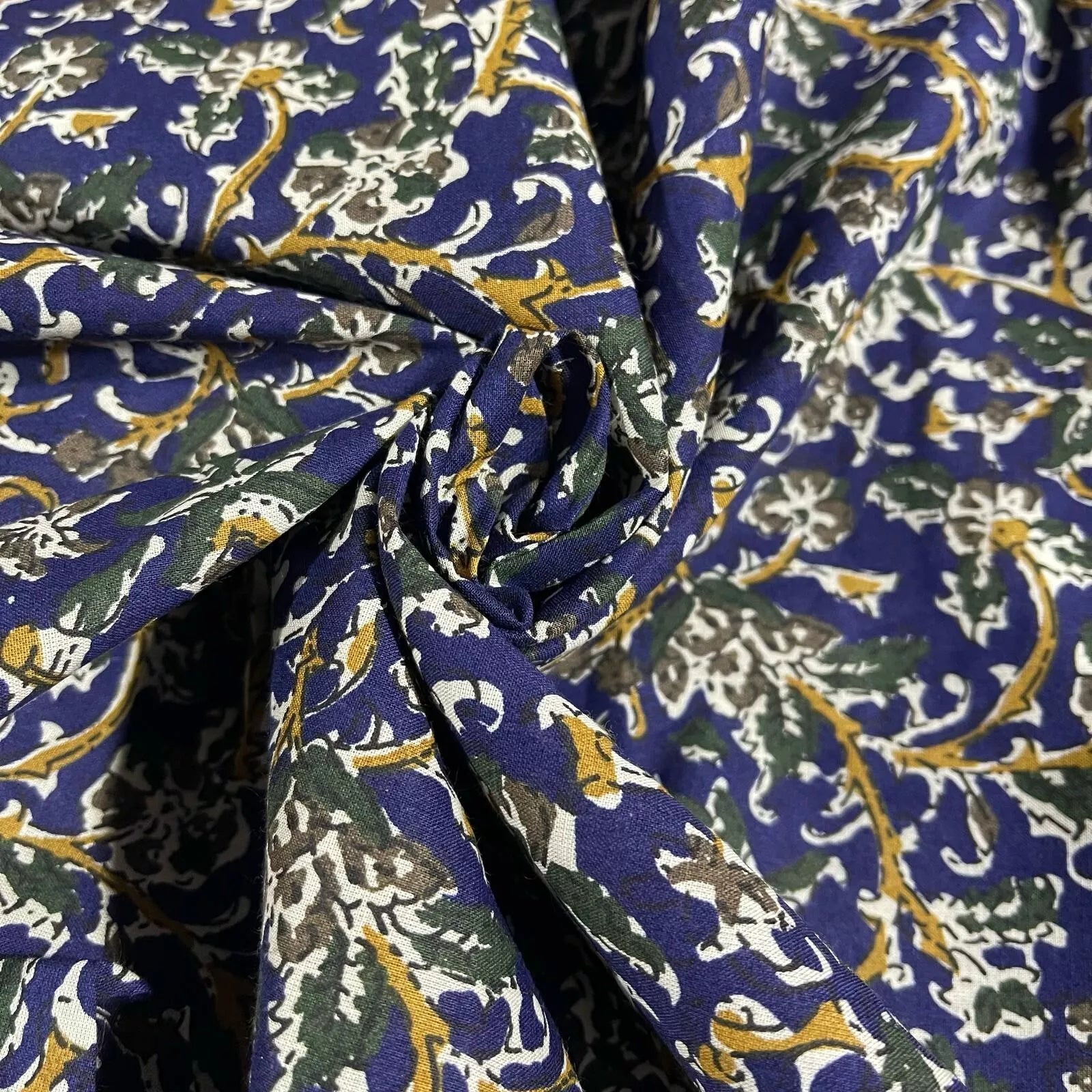 Floral Cotton Poplin & Cotton Drill Fabric | Rose & Hubble Ditsy & Printed Designs 58