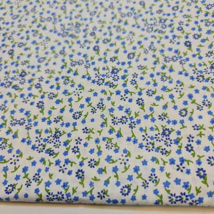 100% Cotton Printed Fabric | Leopard, Ditsy, Vintage, Polka & Rose Floral Designs – 44" (112cm) Wide Soft Dressmaking & Craft Material – Sold by the Metre