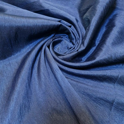 Faux Dupion Silk Fabric – Plain Slub Raw Silk Look 58" (147cm) Wide Bridal & Décor Fabric by the Metre