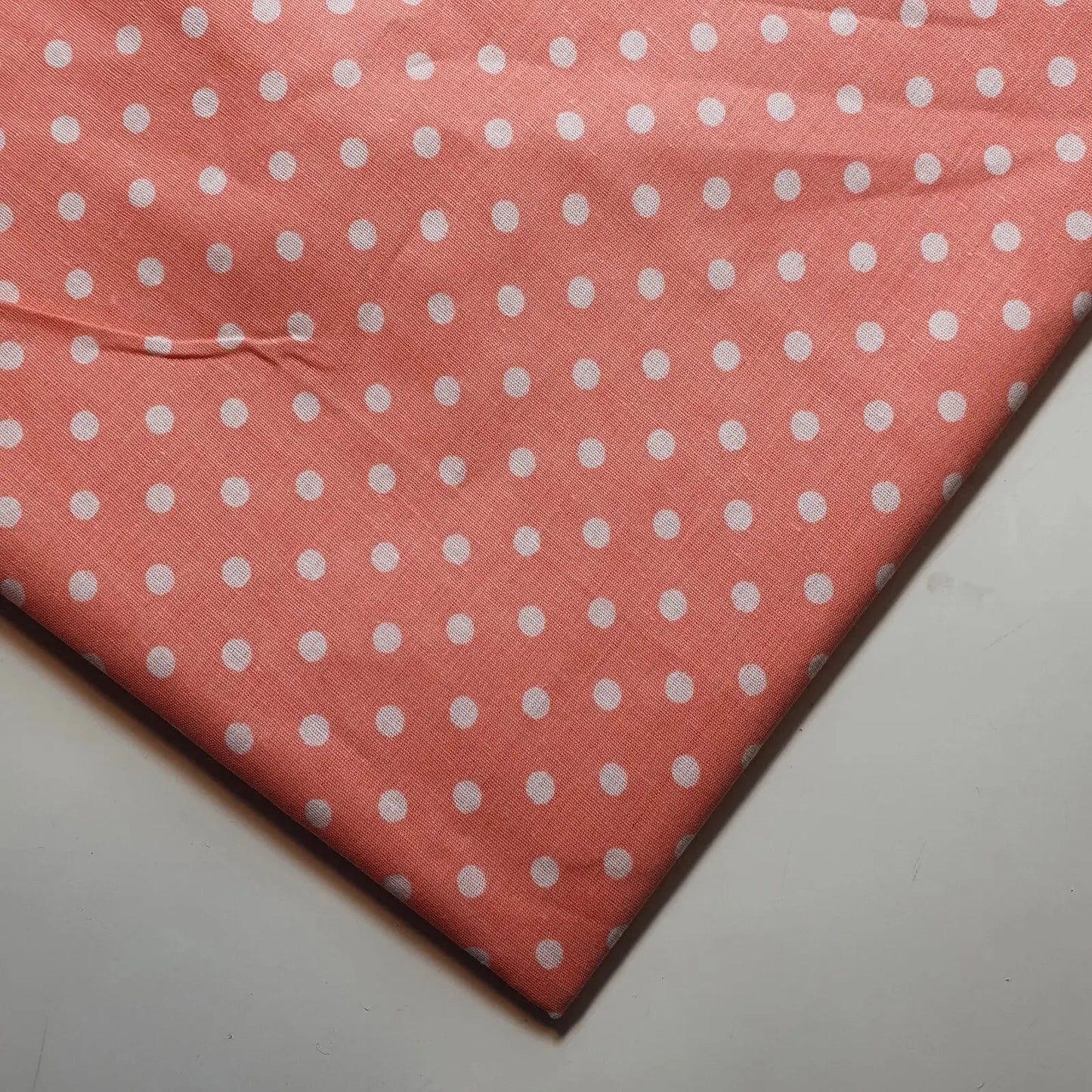 Pea Pin Spot Polka 100% Cotton Lawn Fabric | 44" (112cm) Wide Soft Dressmaking, Quilting & Craft Material – Sold by the Metre