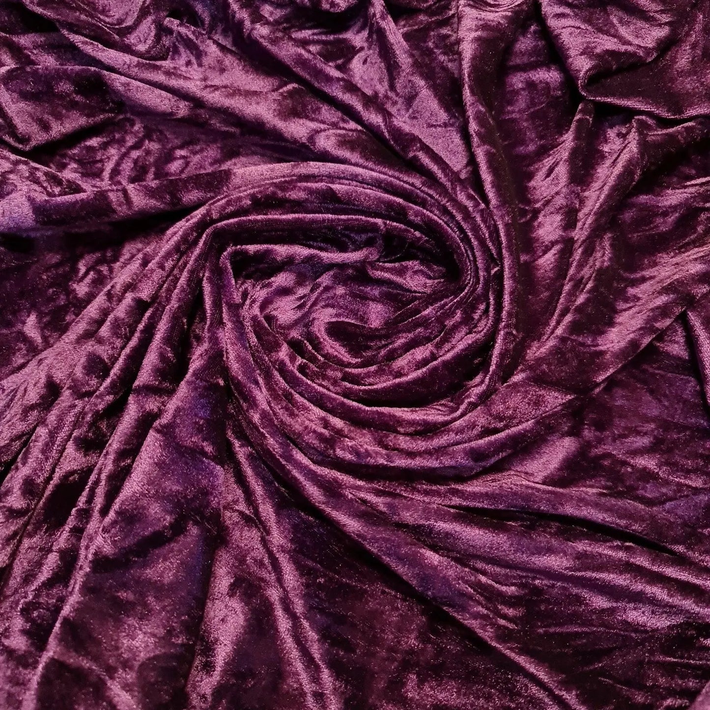 Premium Marble Crushed Velvet Fabric | 58" (147cm) Wide Solid Colours Medium-Weight Stretch Material – Sold by the Metre