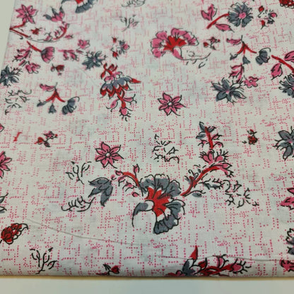 100% Cotton Printed Fabric | Leopard, Ditsy, Vintage, Polka & Rose Floral Designs – 44" (112cm) Wide Soft Dressmaking & Craft Material – Sold by the Metre