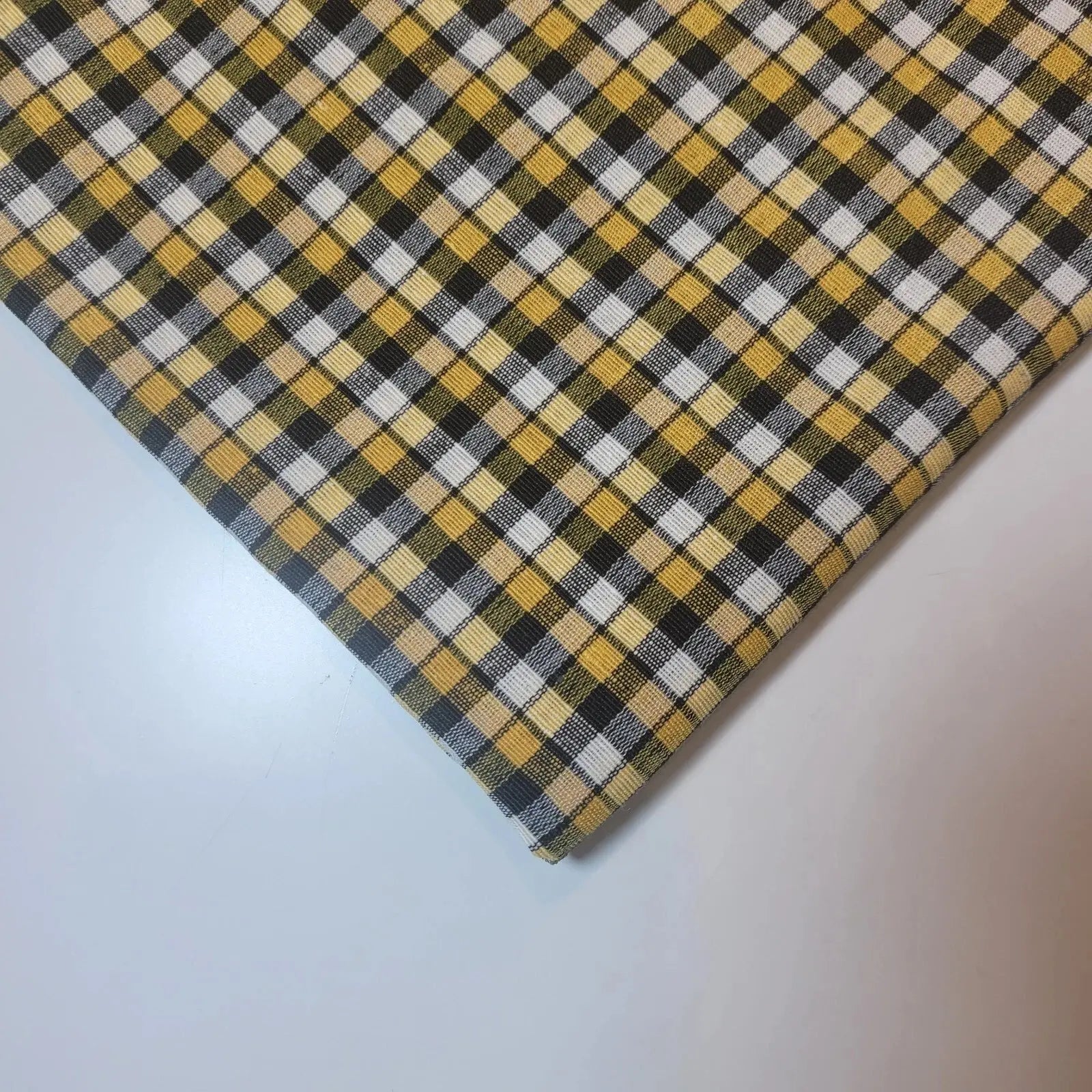 100% Cotton Gingham Woven Fabric | 1/8" Plaid Check 36" (91cm) Wide Dressmaking, Craft & Quilting Material – Sold by the Meter
