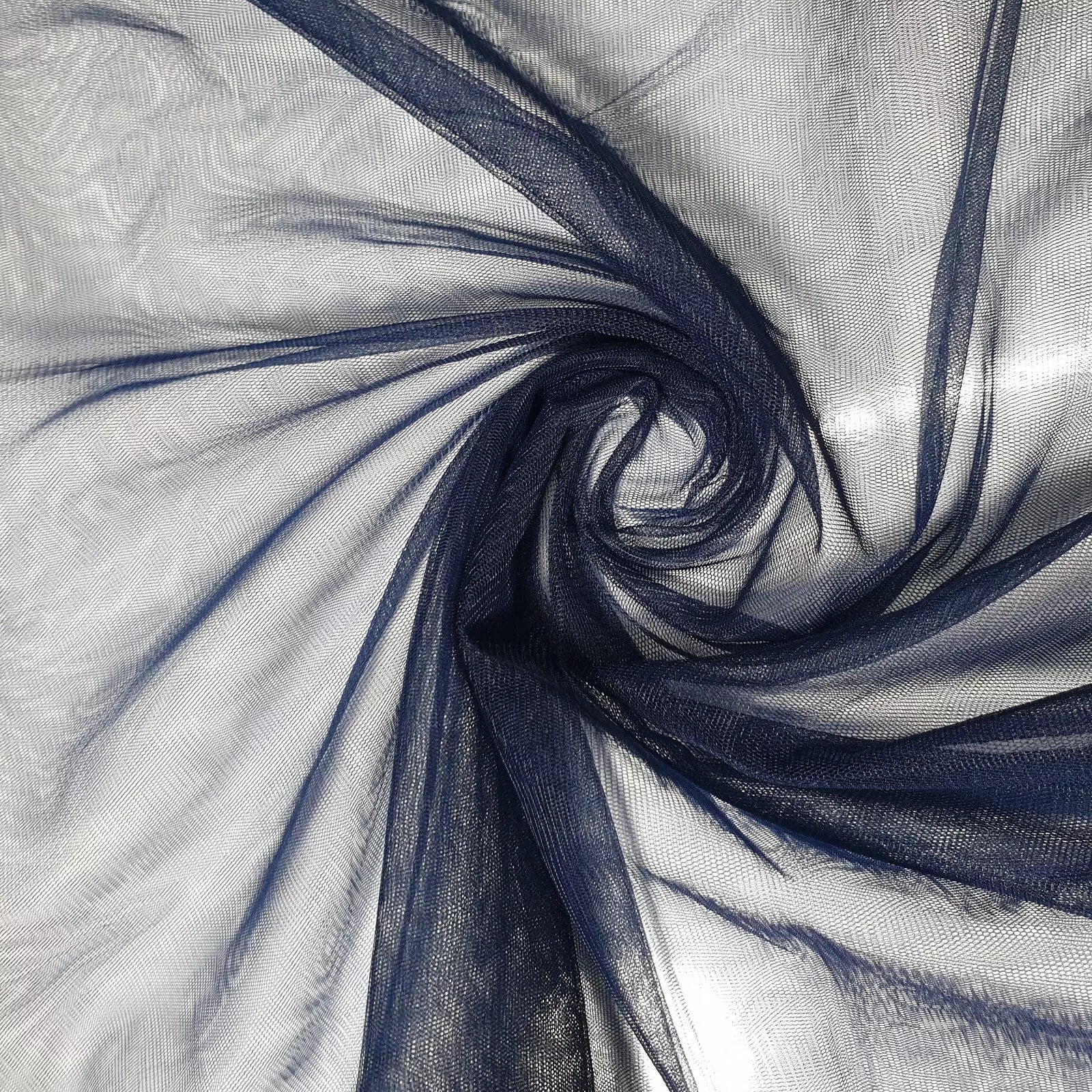 Premium Soft Plain Sheer Tulle Net Fabric | 58