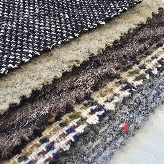 Italian Wool Blend Fabric | 58" (147cm) Wide Coat, Jacket, Dress, Costume & Blanket Material – Sold by the Metre