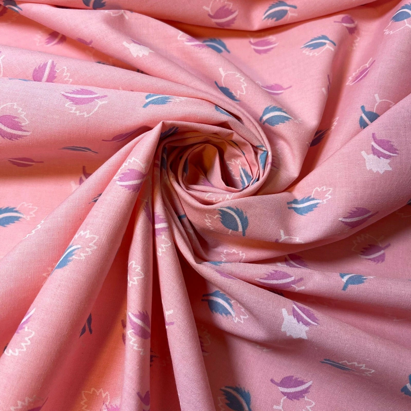 100% Cotton Vintage Floral Fabric | 44