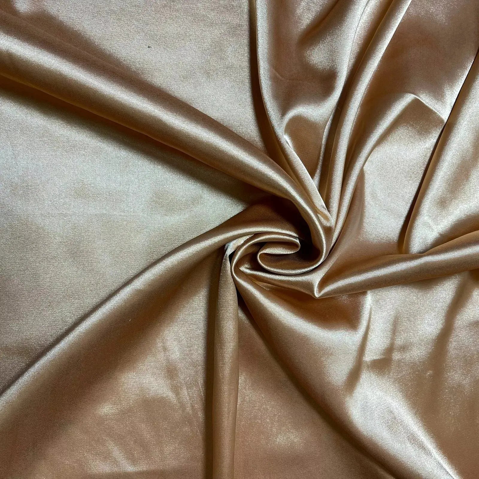 Silky Charmeuse Satin Fabric | 44" (112cm) Wide Luxury Glossy Silk-Like Weave for Bridal Dress, Draping & Décor – Sold by the Metre