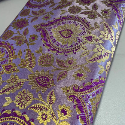 Metallic Floral Weave Brocade Fabric – 112cm (44") Wide – Dress, Craft & Costume Material – Sold by the Meter