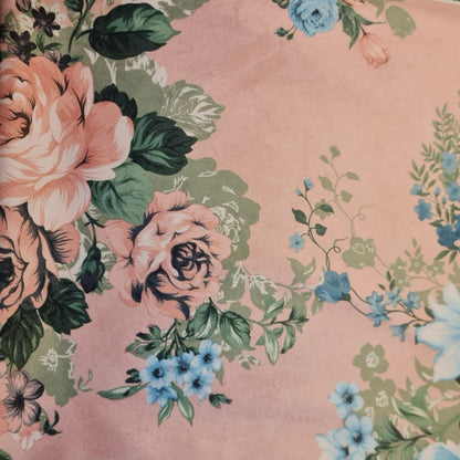 Plush Printed, Plain & Crushed Velvet Fabric | 58" (147cm) Wide Soft Upholstery, Cushion & Curtain Material – Sold by the Meter