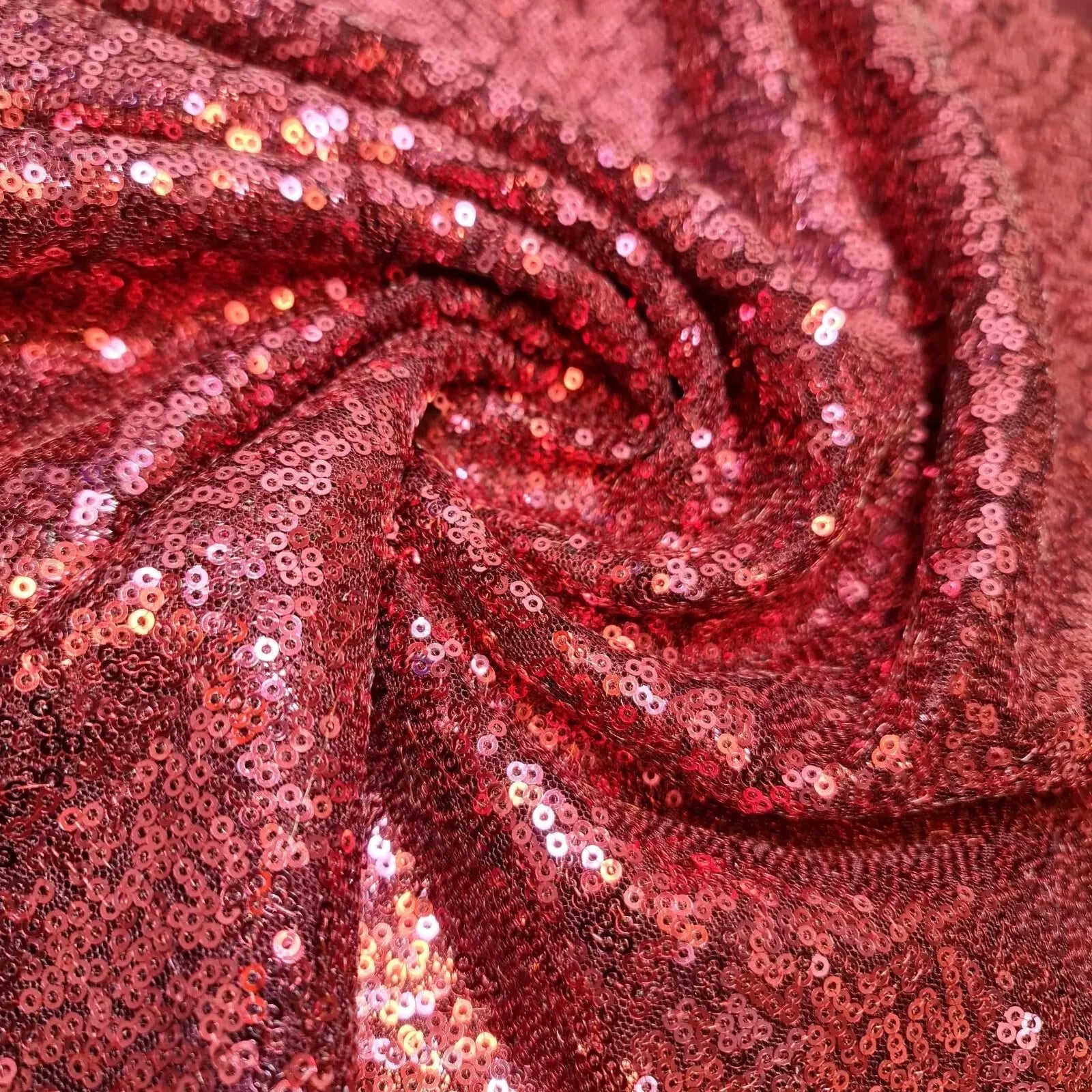 Sequin Fabric | Sparkly Shiny Bling Dress, Craft & Table Drape Material – 58